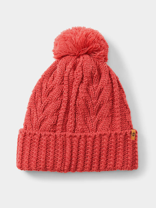 Шапки та кепки Timberland Cable Premium Pom Beanie модель TB0A1EROEFT Фото