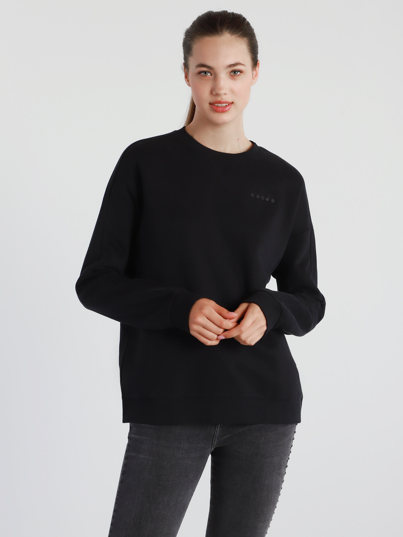 Худі та світшоти DIADORA L. SWEATSHIRT CREW CHROMIA модель 102.176480.80013 Фото
