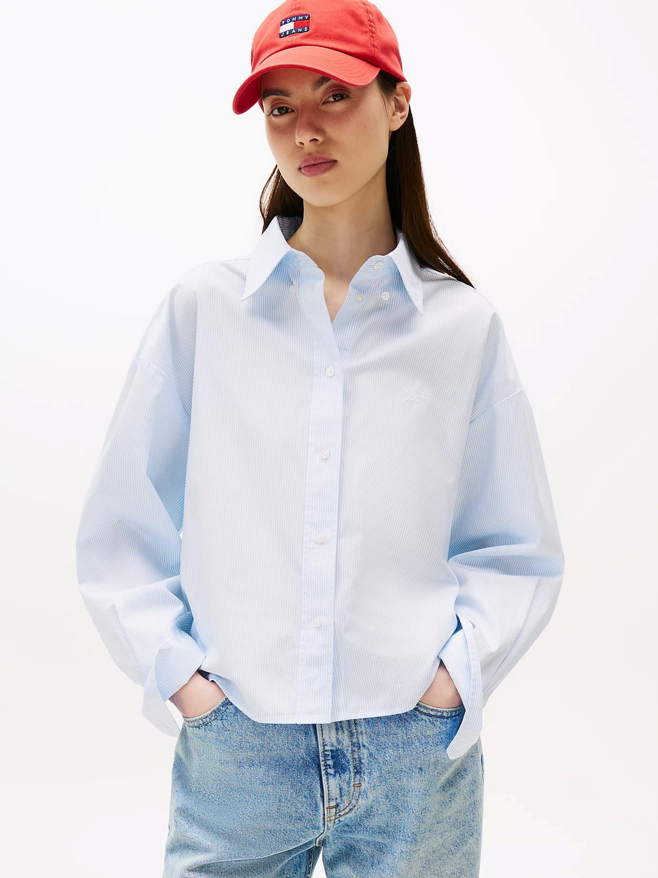 Сорочки Tommy Jeans модель DW0DW21400-0BC Фото
