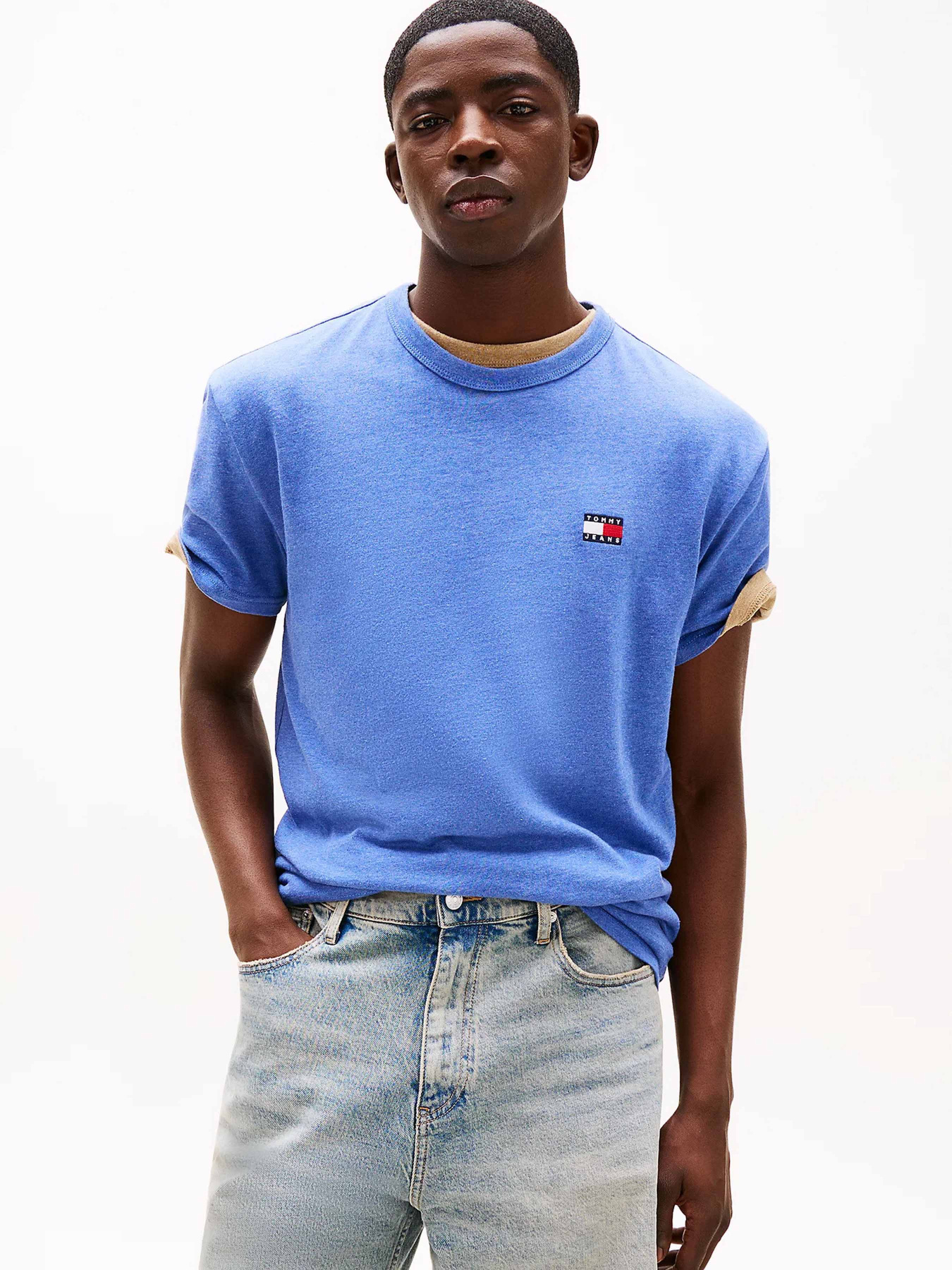 Футболки і поло Tommy Jeans модель DM0DM20322-DSF Футболки і поло Tommy Jeans модель DM0DM20322-DSF Фото