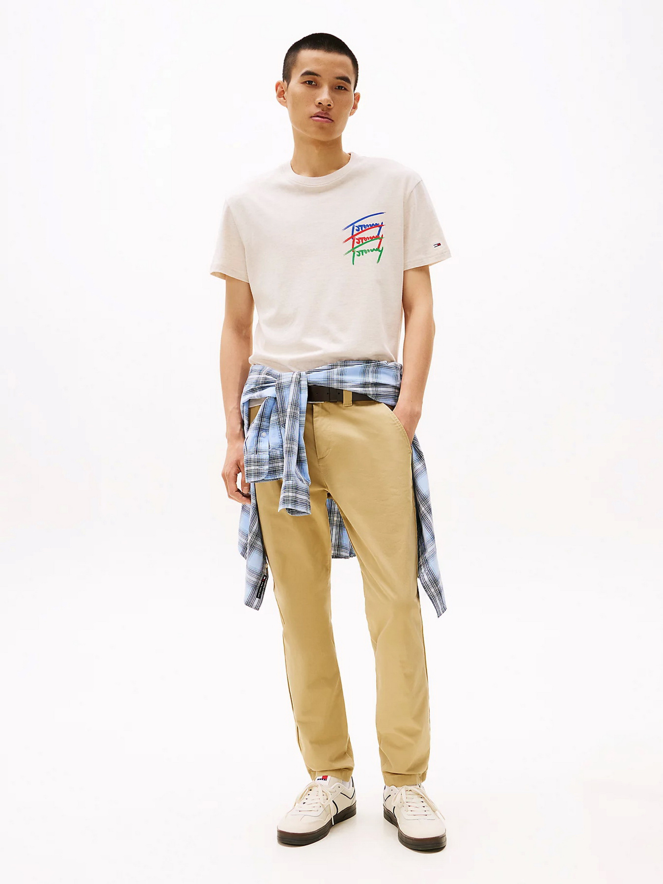 Футболки і поло Tommy Jeans модель DM0DM20771-AE3 Футболки і поло Tommy Jeans модель DM0DM20771-AE3 Фото