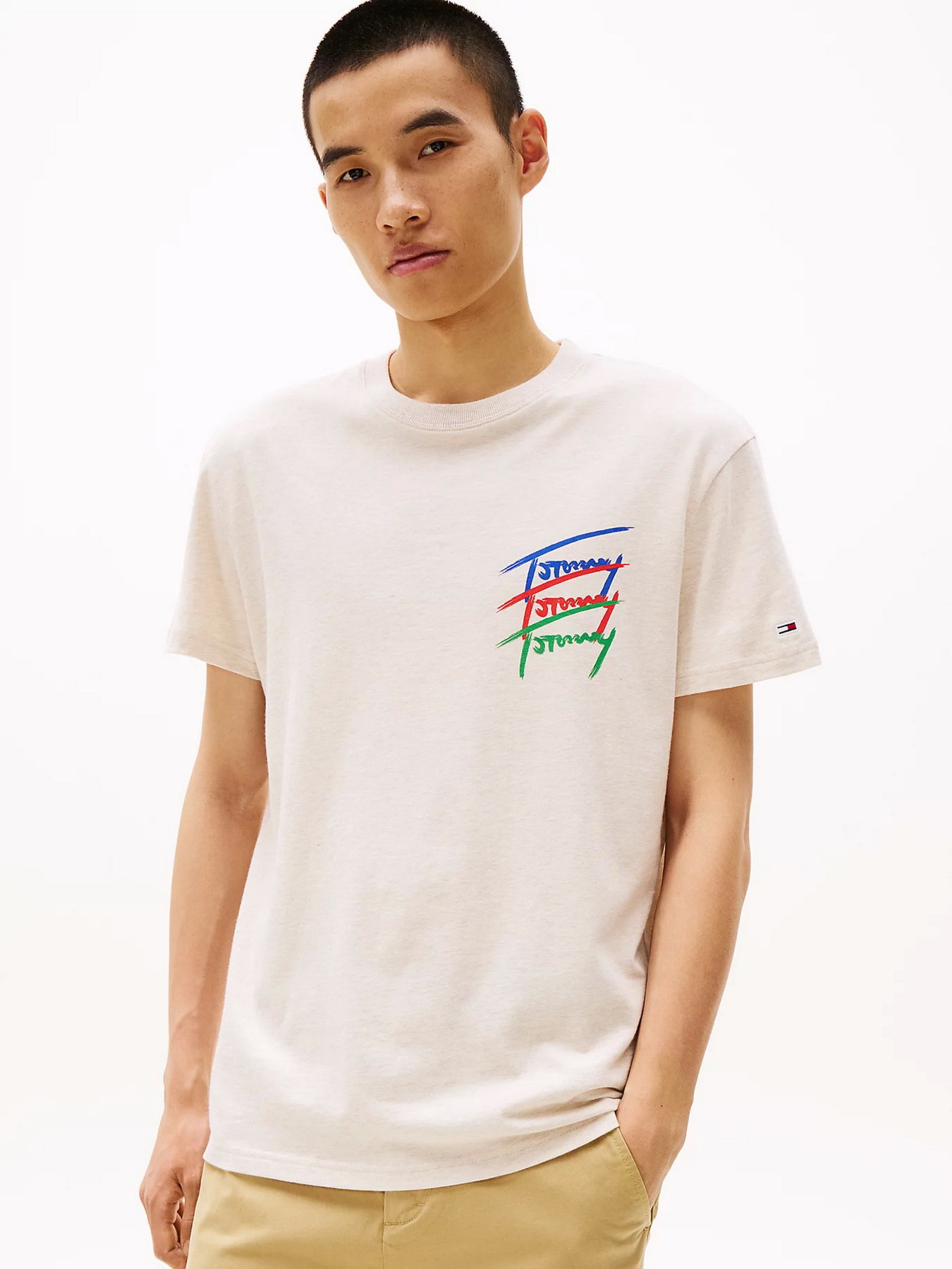 Футболки і поло Tommy Jeans модель DM0DM20771-AE3 Футболки і поло Tommy Jeans модель DM0DM20771-AE3 Фото