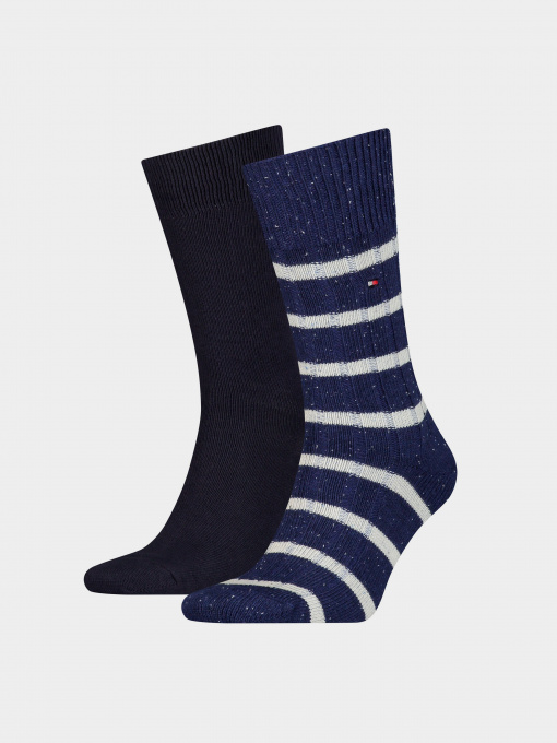 Носки и гольфы Tommy Hilfiger 2 Pack Socks Navy модель 701225396001 Фото