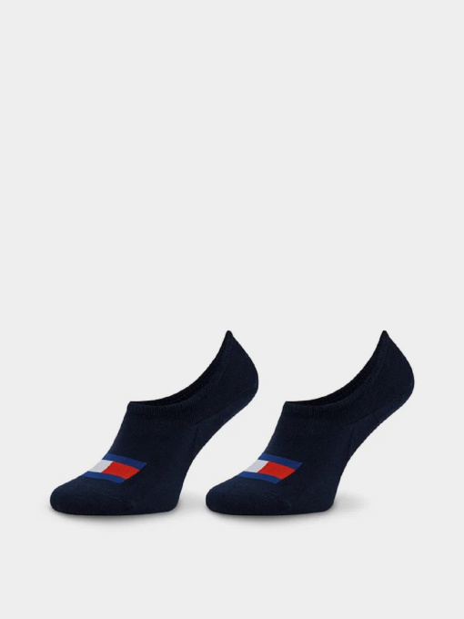 Шкарпетки та гольфи Tommy Hilfiger TJ FOOTIE 2P FLAG модель 701228224002 Фото