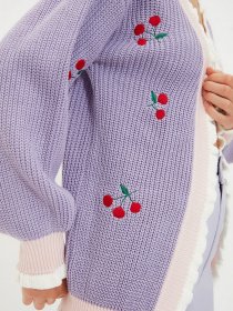 Свитры и кардиганы Trendyol модель TWOAW21HI0628/Lila Фото