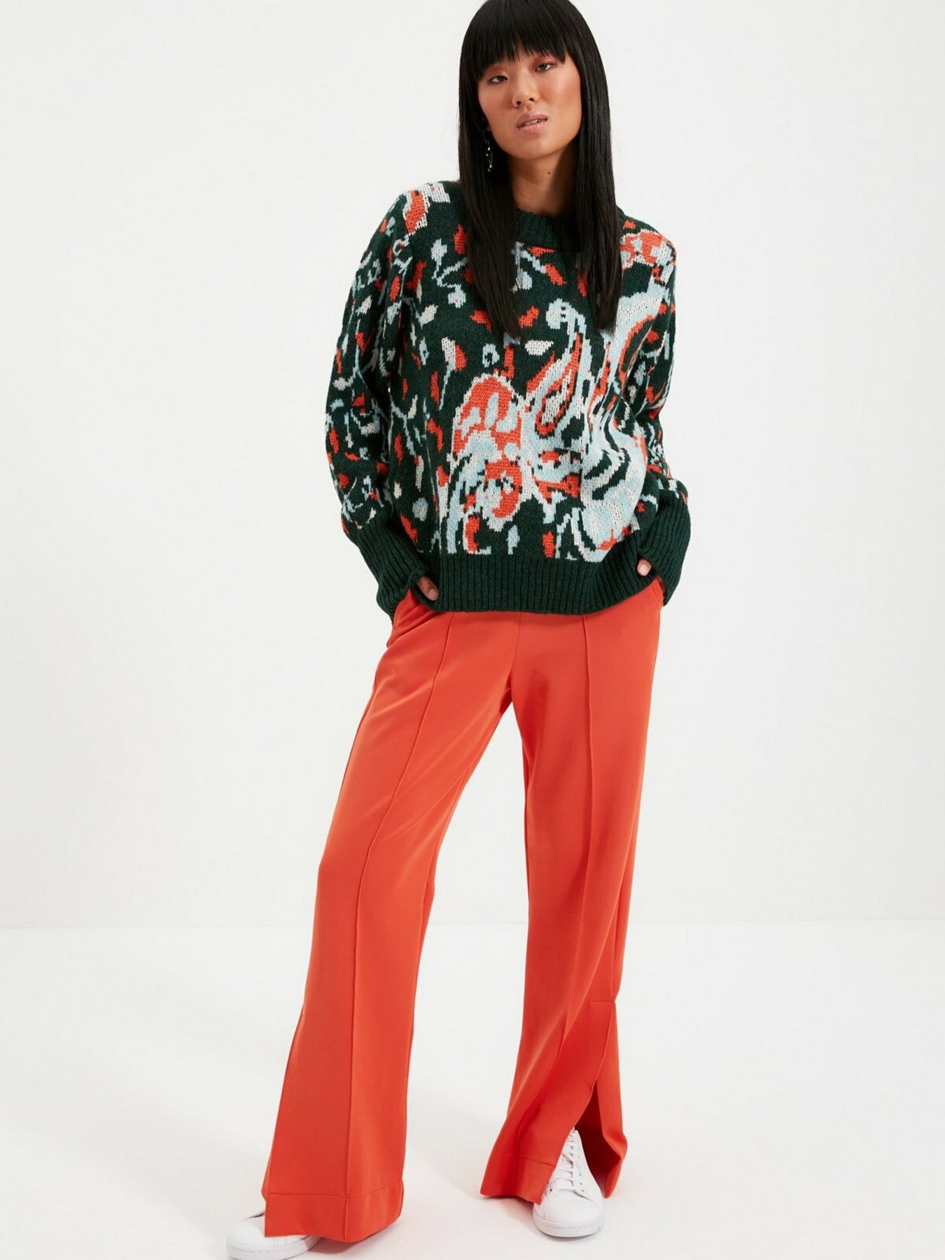 Свитры и кардиганы Trendyol модель TWOAW21KZ0016/Haki Свитры и кардиганы Trendyol модель TWOAW21KZ0016/Haki Фото