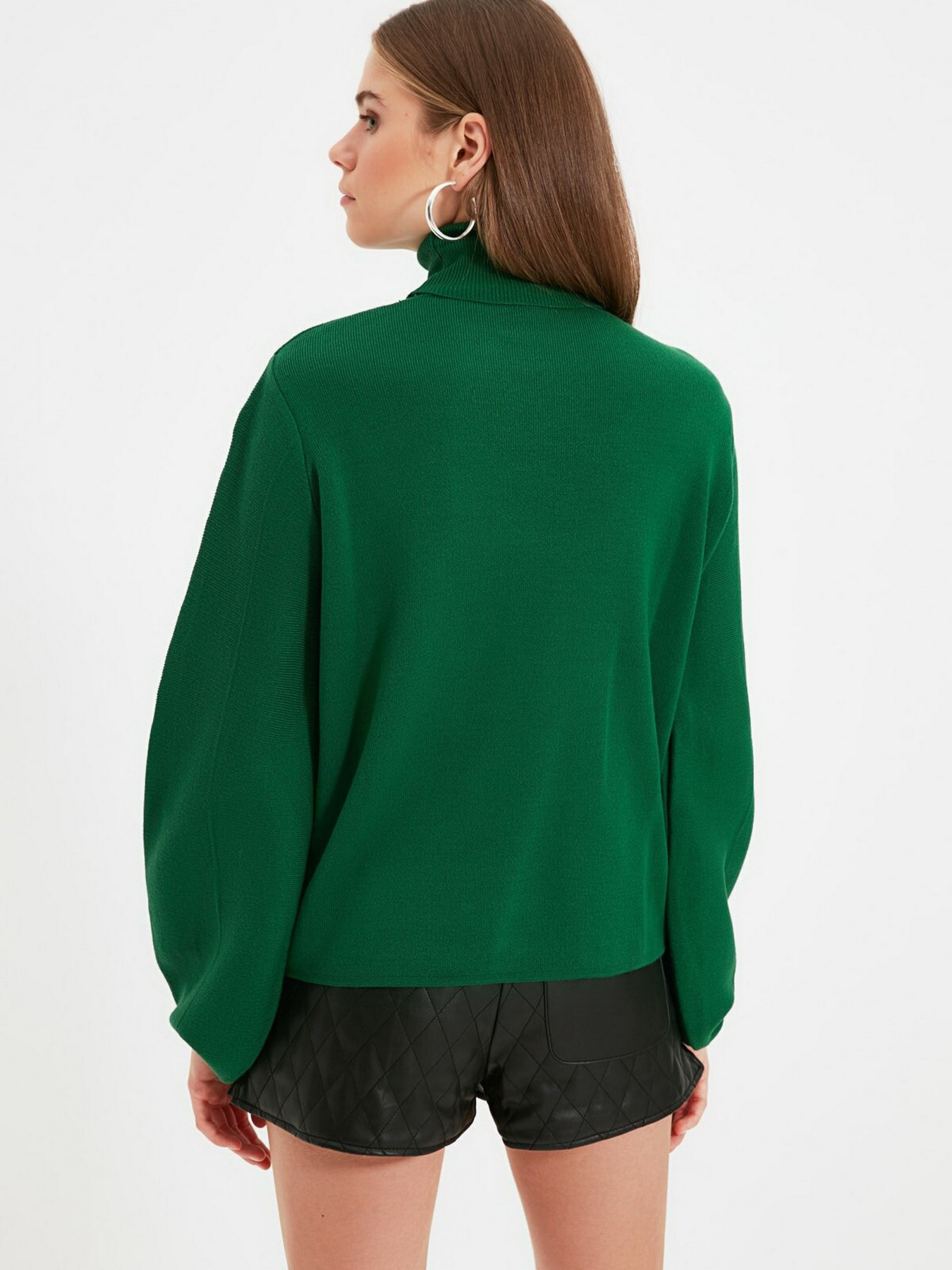 Свитры и кардиганы Trendyol модель TWOAW21KZ0485/Zumrut Yesili Свитры и кардиганы Trendyol модель TWOAW21KZ0485/Zumrut Yesili Фото
