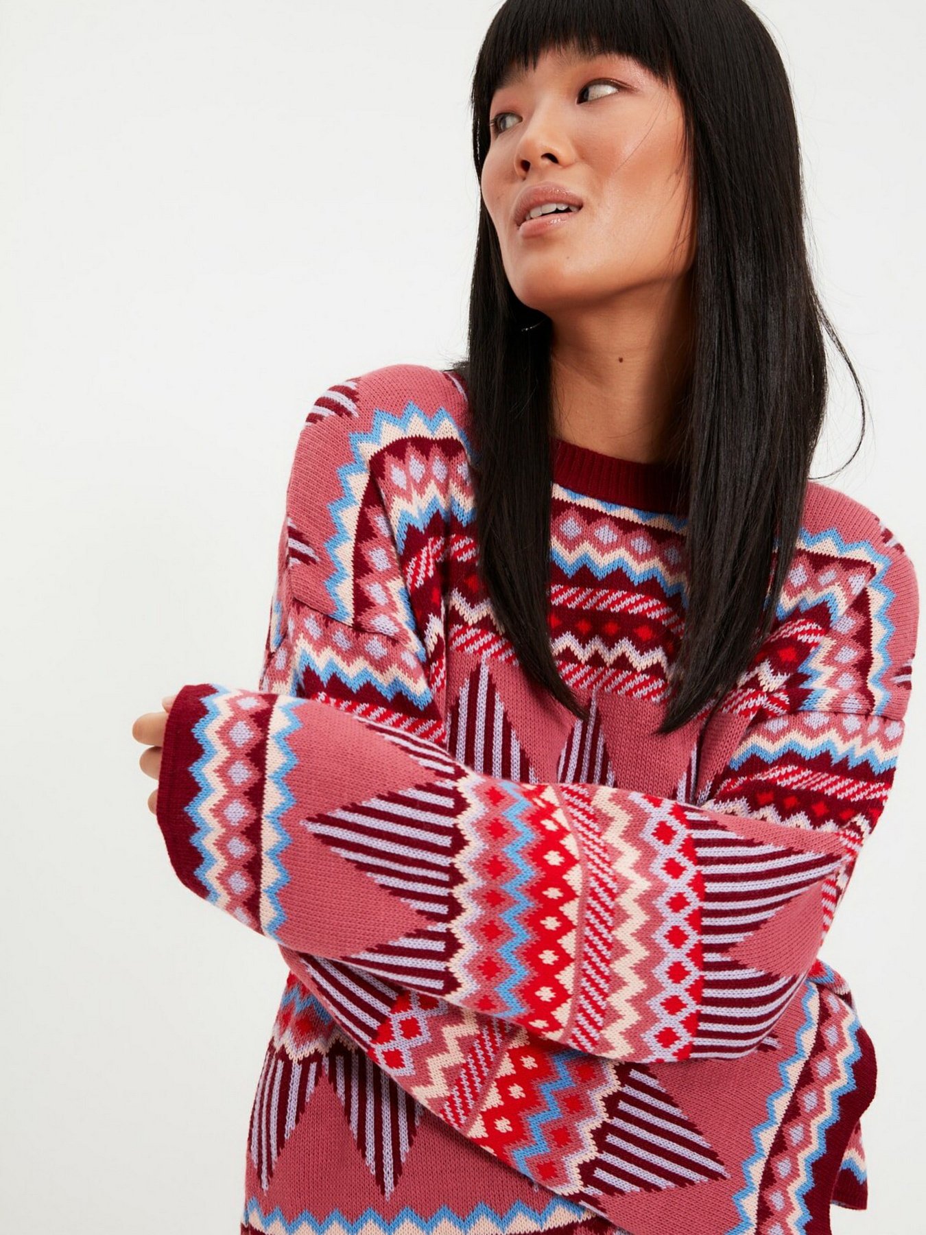 Свитры и кардиганы Trendyol модель TWOAW21KZ0941/Pembe Свитры и кардиганы Trendyol модель TWOAW21KZ0941/Pembe Фото