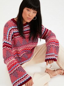 Свитры и кардиганы Trendyol модель TWOAW21KZ0941/Pembe Фото