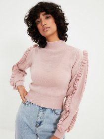 Свитры и кардиганы Trendyol модель TWOAW21KZ1037/Pudra Фото