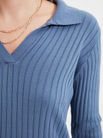 Свитры и кардиганы Trendyol модель TWOAW21KZ1113/Indigo Фото
