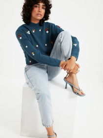 Свитры и кардиганы Trendyol модель TWOAW21KZ2106/Indigo Фото