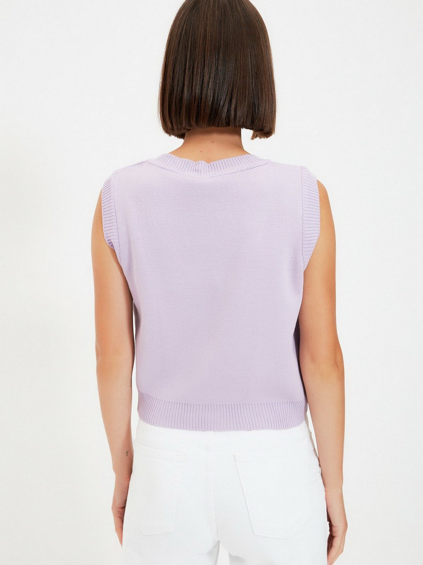 Свитры и кардиганы Trendyol модель TWOAW22BZ0025/Lila Свитры и кардиганы Trendyol модель TWOAW22BZ0025/Lila Фото