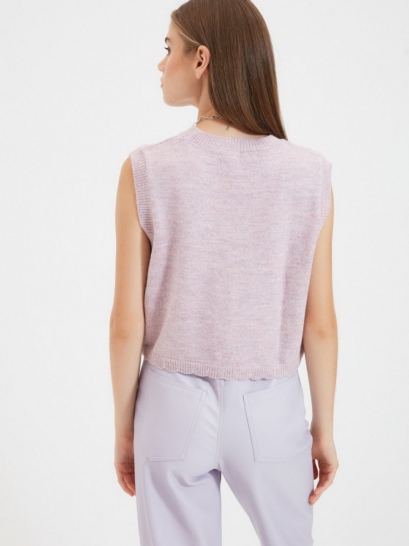 Свитры и кардиганы Trendyol модель TWOAW22BZ0059/Lila Свитры и кардиганы Trendyol модель TWOAW22BZ0059/Lila Фото
