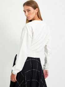 Худи и свитшоты Trendyol модель TWOAW22BZ0113/Ekru Фото