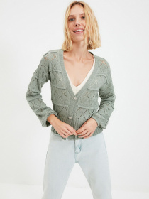 Светри та кардигани Trendyol модель TWOAW22HI0011/Mint Фото