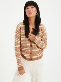 Свитры и кардиганы Trendyol модель TWOAW22HI0060/Camel Фото