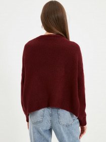 Свитры и кардиганы Trendyol модель TWOAW22HI0162/Bordo Фото