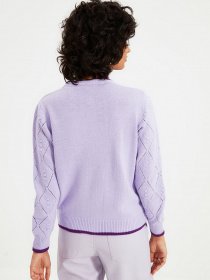 Свитры и кардиганы Trendyol модель TWOAW22HI0181/Lila Фото