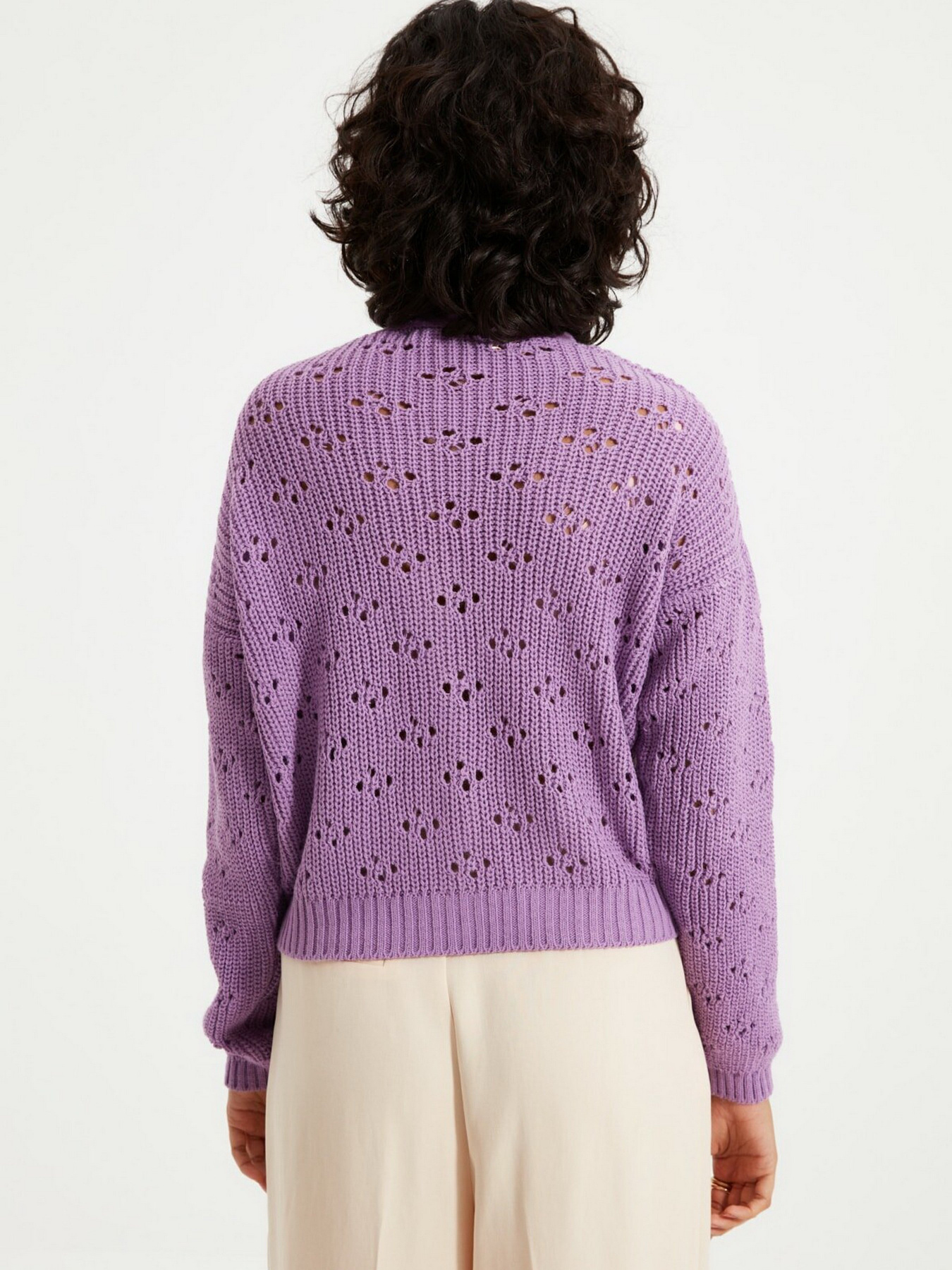 Свитры и кардиганы Trendyol модель TWOAW22HI0237/Lila Свитры и кардиганы Trendyol модель TWOAW22HI0237/Lila Фото