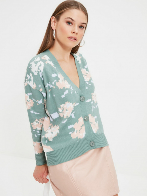 Свитры и кардиганы Trendyol модель TWOAW22HI0253/Mint Фото