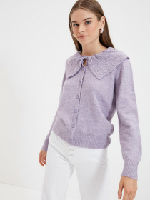 Свитры и кардиганы Trendyol модель TWOAW22HI0261/Lila Фото
