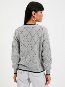Светри та кардигани Trendyol модель TWOAW22HI0290/Gri Фото