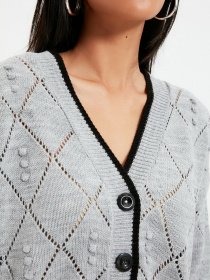 Светри та кардигани Trendyol модель TWOAW22HI0290/Gri Фото