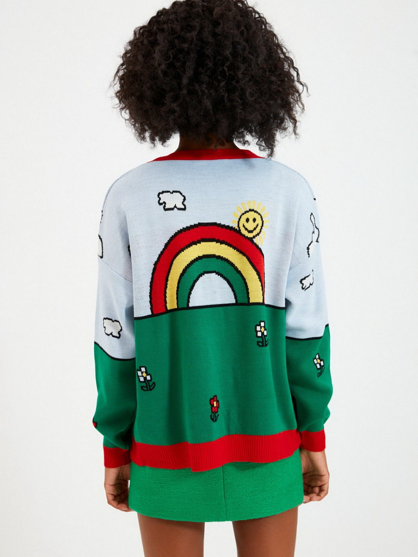 Свитры и кардиганы Trendyol модель TWOAW22HI0308/Cok Renkli Свитры и кардиганы Trendyol модель TWOAW22HI0308/Cok Renkli Фото
