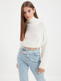Свитры и кардиганы Trendyol модель TWOAW21KZ0163/Ekru Фото