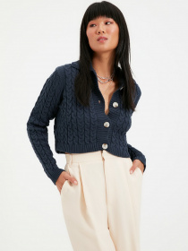 Свитры и кардиганы Trendyol модель TWOAW22HI0344/Indigo Фото