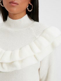 Свитры и кардиганы Trendyol модель TWOAW22KZ0018/Ekru Фото