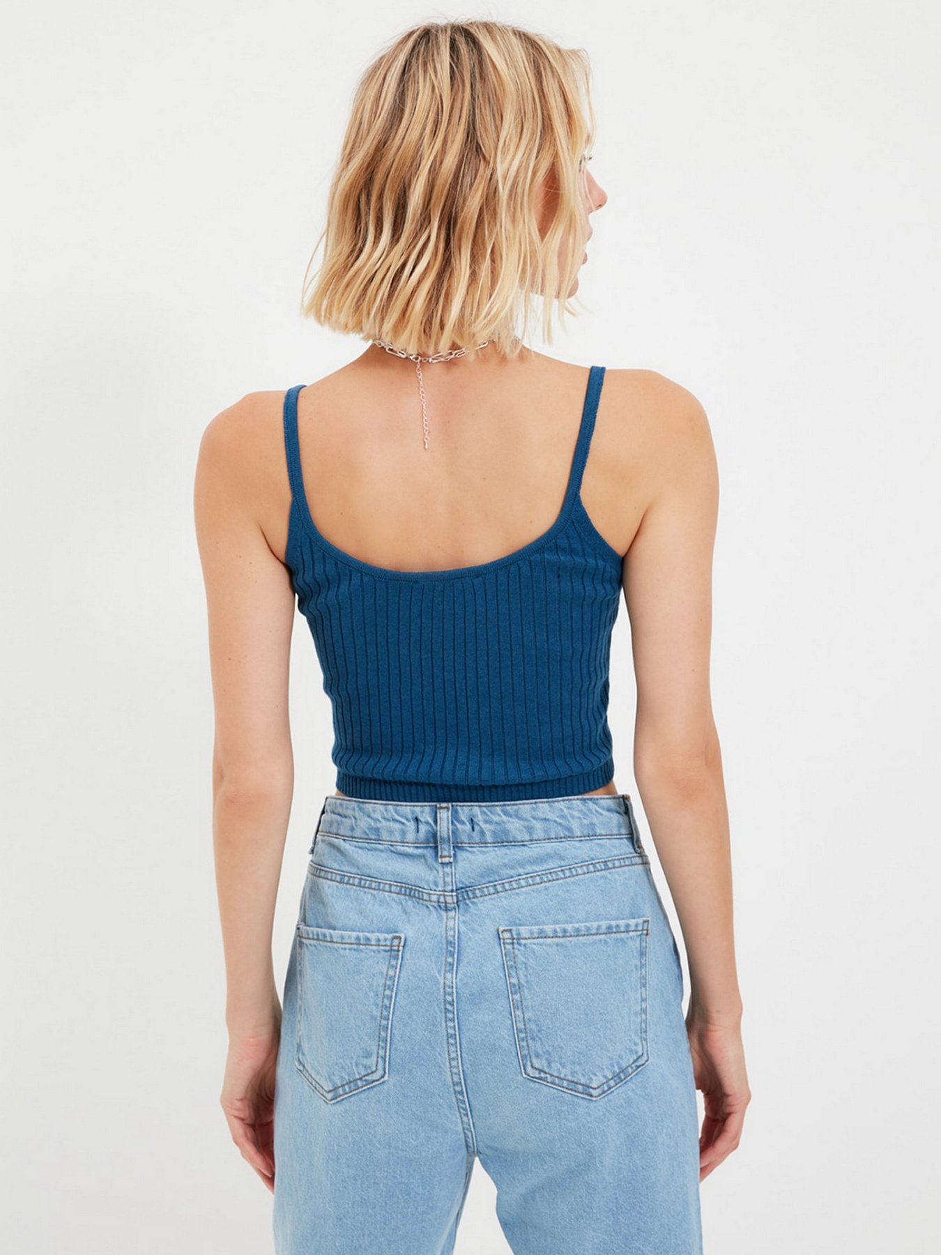 Свитры и кардиганы Trendyol модель TWOAW22HI0008/Indigo Свитры и кардиганы Trendyol модель TWOAW22HI0008/Indigo Фото