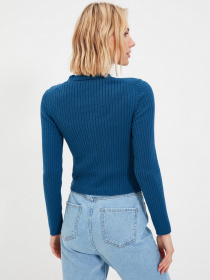 Свитры и кардиганы Trendyol модель TWOAW22HI0008/Indigo Фото