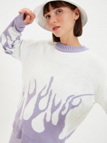 Свитры и кардиганы Trendyol модель TWOAW22KZ0061/Ekru Фото