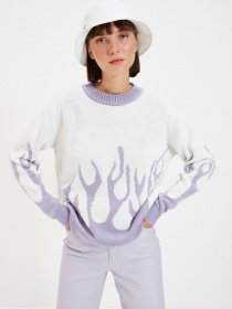 Свитры и кардиганы Trendyol модель TWOAW22KZ0061/Ekru Фото