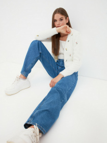 Свитры и кардиганы Trendyol модель TWOAW22HI0055/Ekru Фото