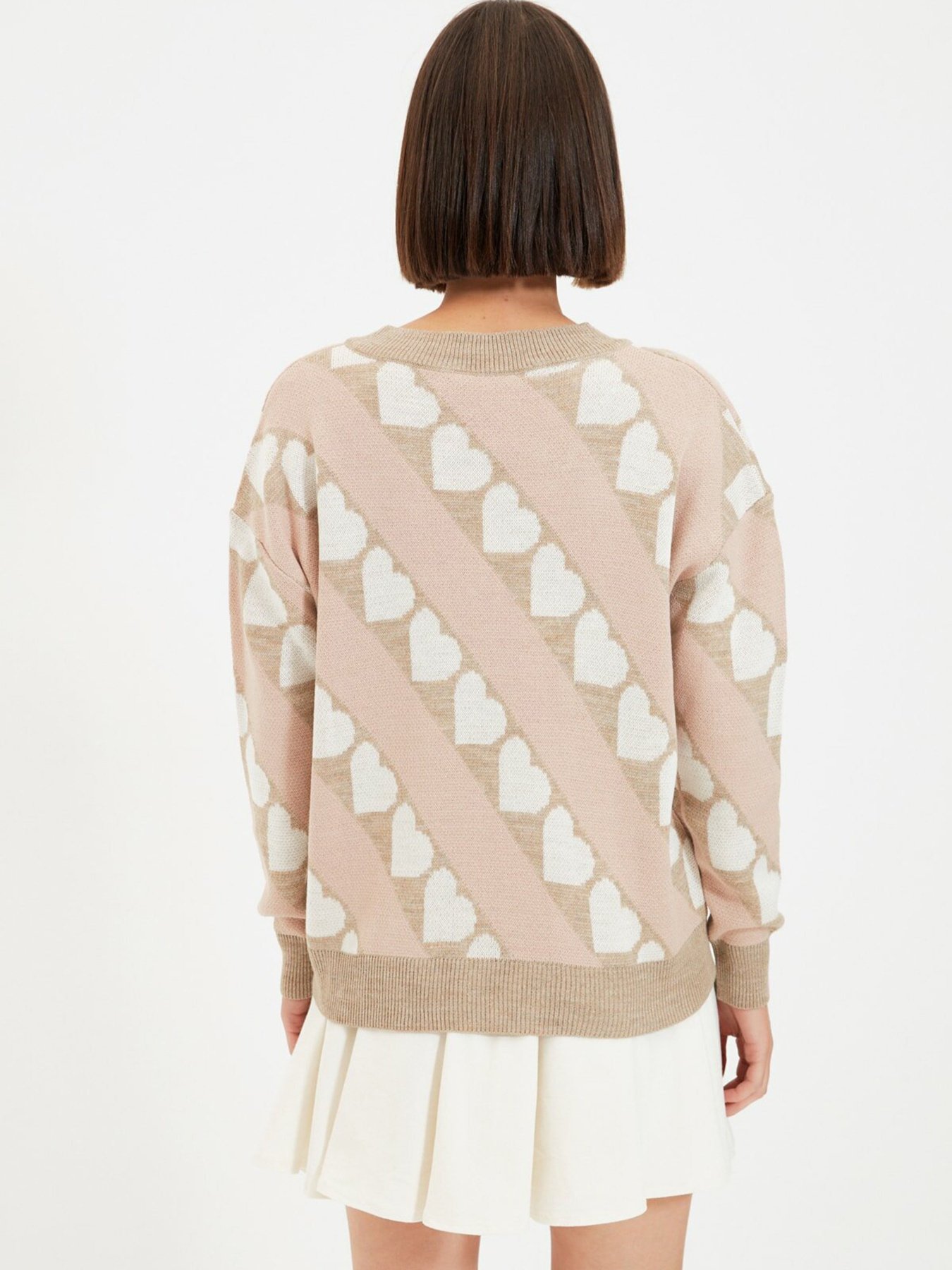 Свитры и кардиганы Trendyol модель TWOAW22KZ0228/Bej Свитры и кардиганы Trendyol модель TWOAW22KZ0228/Bej Фото