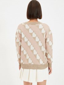 Свитры и кардиганы Trendyol модель TWOAW22KZ0228/Bej Фото