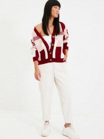 Свитры и кардиганы Trendyol модель TWOAW22HI0437/Bordo Фото