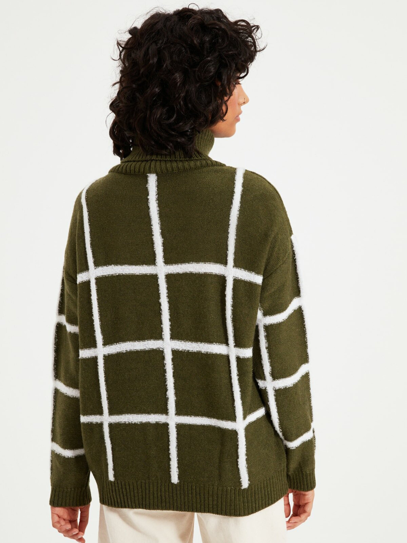 Свитры и кардиганы Trendyol модель TWOAW22KZ0257/Haki Свитры и кардиганы Trendyol модель TWOAW22KZ0257/Haki Фото