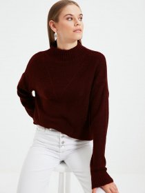 Свитры и кардиганы Trendyol модель TWOAW22KZ0260/Bordo Фото