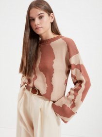 Свитры и кардиганы Trendyol модель TWOAW22KZ0229/Camel Фото