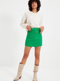 Свитры и кардиганы Trendyol модель TWOAW22KZ0230/Bej Фото