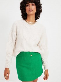 Свитры и кардиганы Trendyol модель TWOAW22KZ0230/Bej Фото