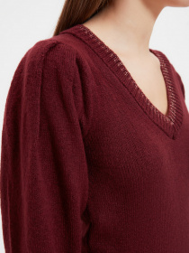 Свитры и кардиганы Trendyol модель TWOAW22KZ0237/Bordo Фото