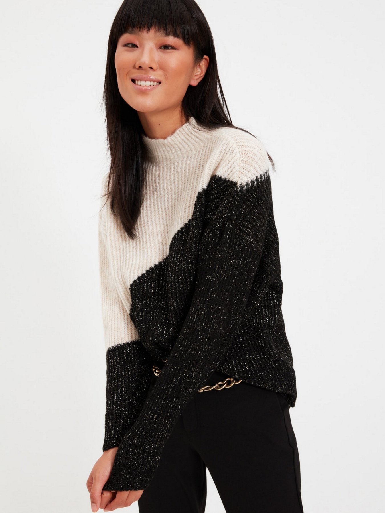 Свитры и кардиганы Trendyol модель TWOAW22KZ0238/Ekru Свитры и кардиганы Trendyol модель TWOAW22KZ0238/Ekru Фото
