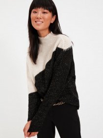Свитры и кардиганы Trendyol модель TWOAW22KZ0238/Ekru Фото