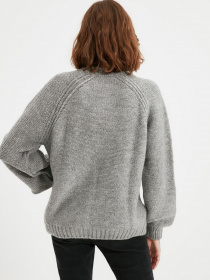 Свитры и кардиганы Trendyol модель TWOAW22KZ0275/Gri Фото