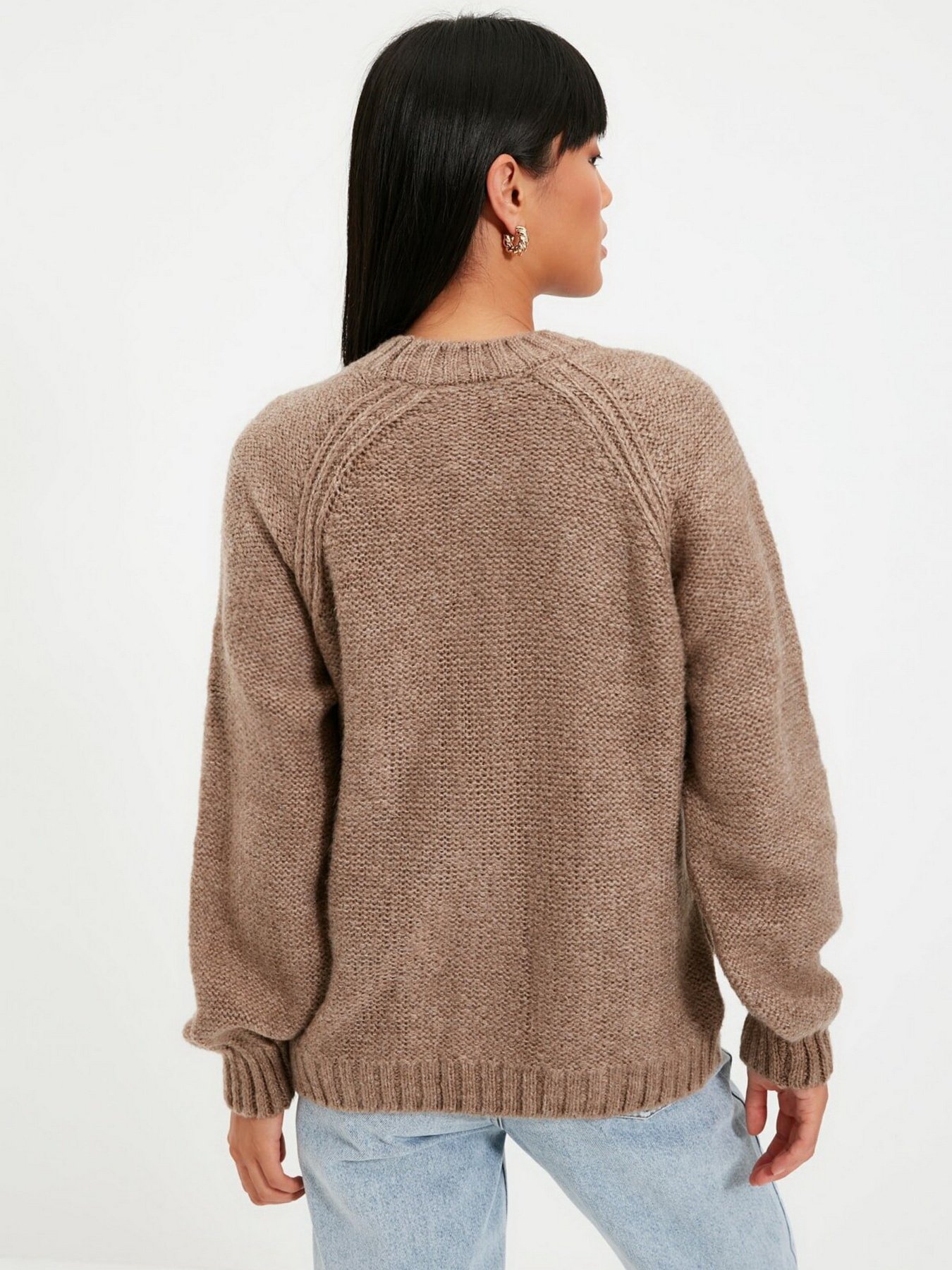 Свитры и кардиганы Trendyol модель TWOAW22KZ0275/Vizon Свитры и кардиганы Trendyol модель TWOAW22KZ0275/Vizon Фото